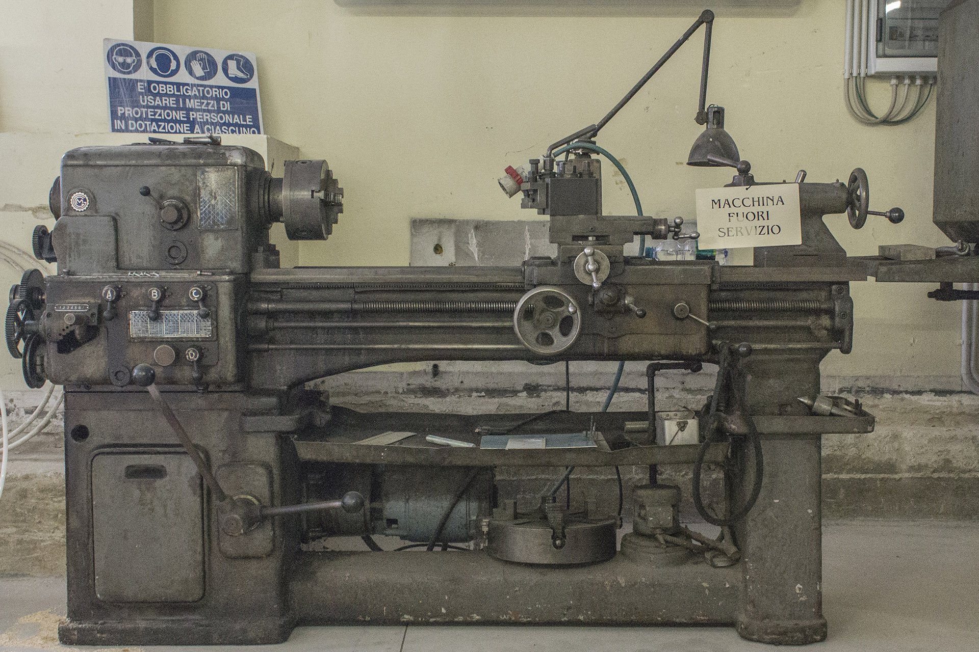 LPT: antica macchina per la lavorazione
